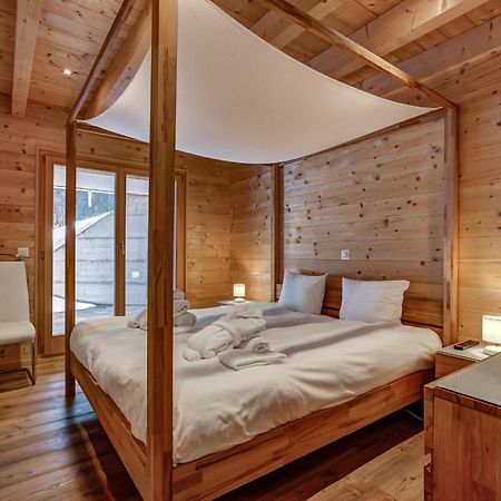 לה צומאז Chalet Flocon De Neige - Jacuzzi - Sauna מראה חיצוני תמונה