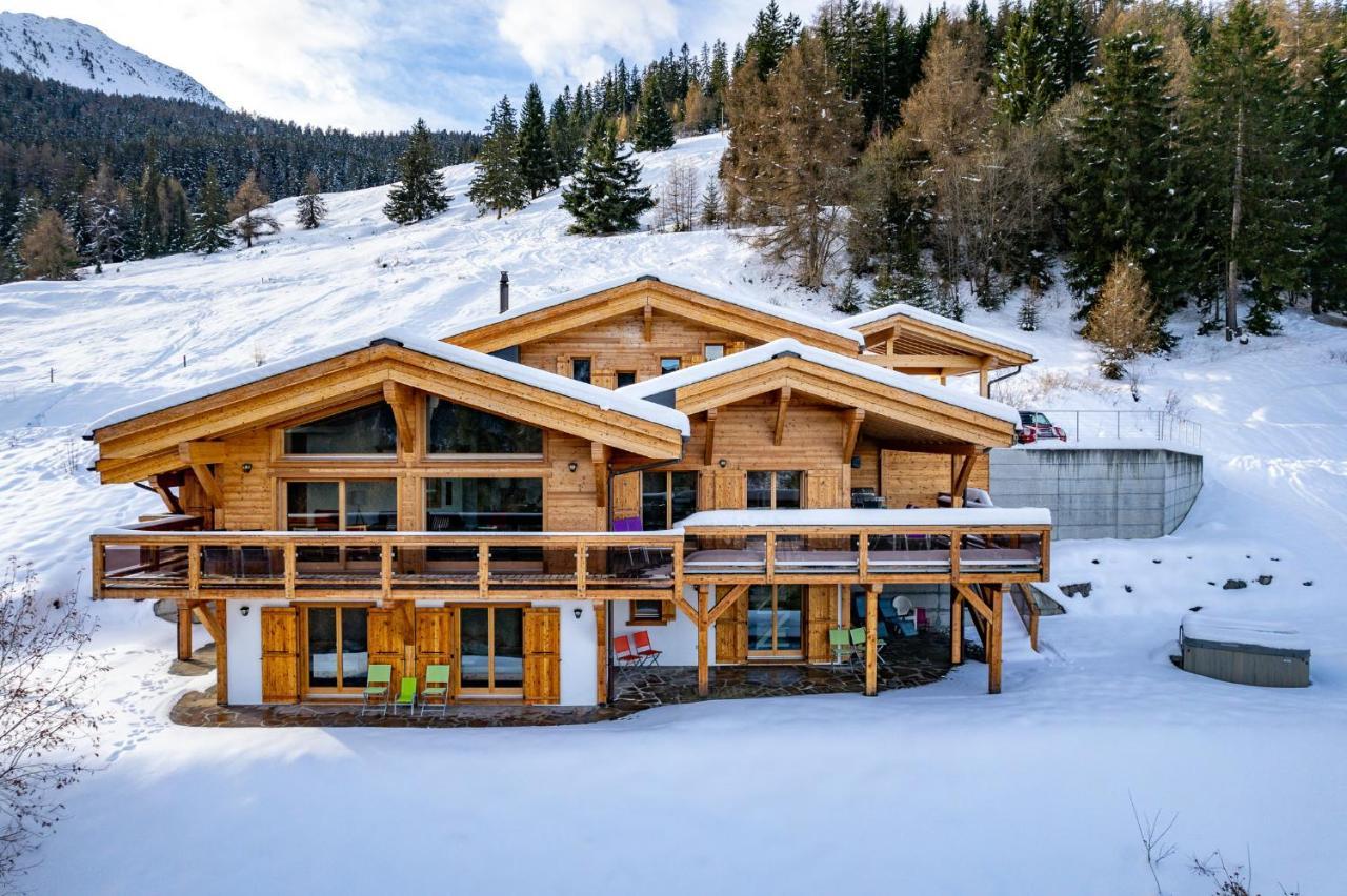 לה צומאז Chalet Flocon De Neige - Jacuzzi - Sauna מראה חיצוני תמונה