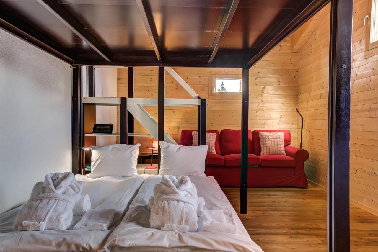 לה צומאז Chalet Flocon De Neige - Jacuzzi - Sauna מראה חיצוני תמונה