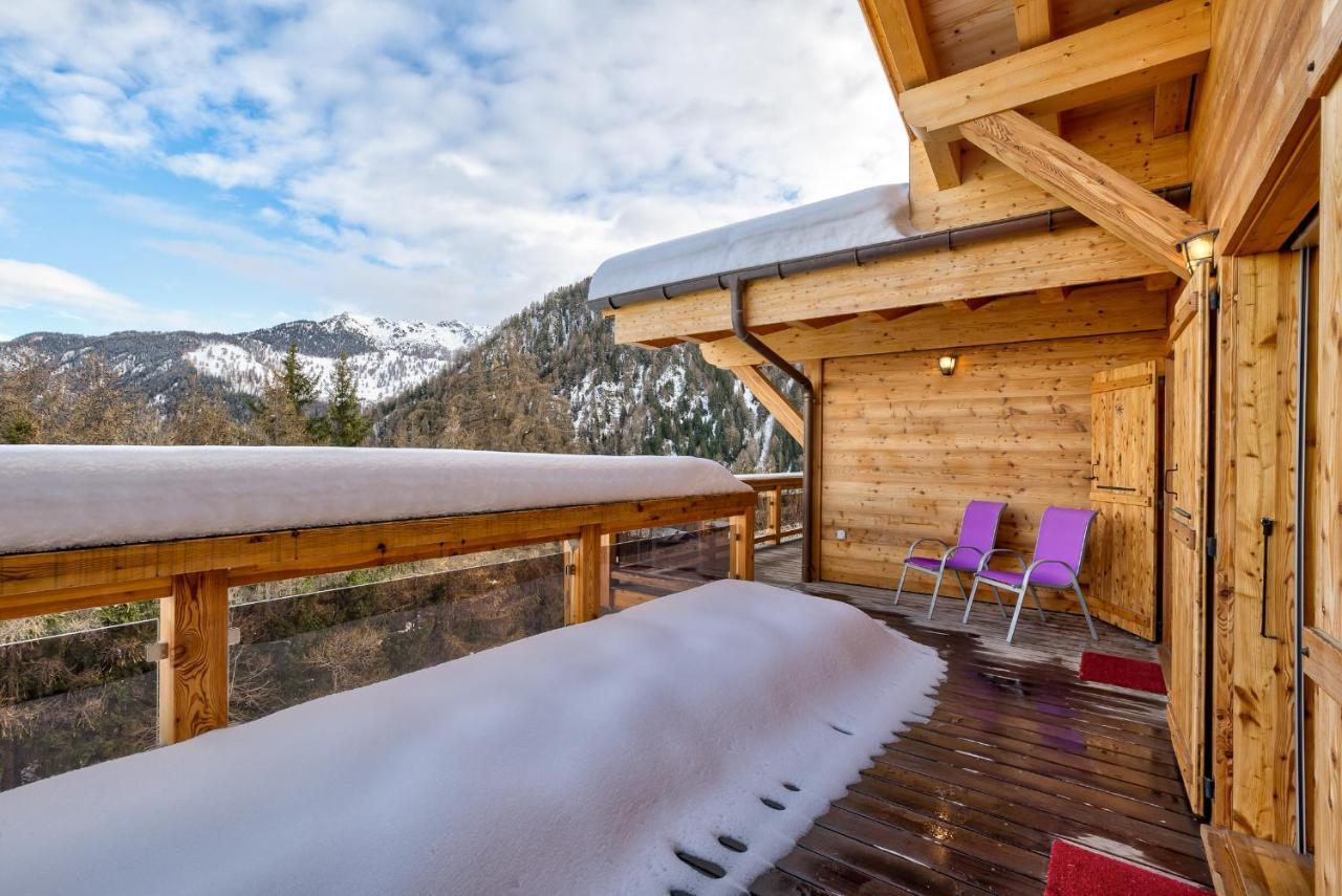 לה צומאז Chalet Flocon De Neige - Jacuzzi - Sauna מראה חיצוני תמונה