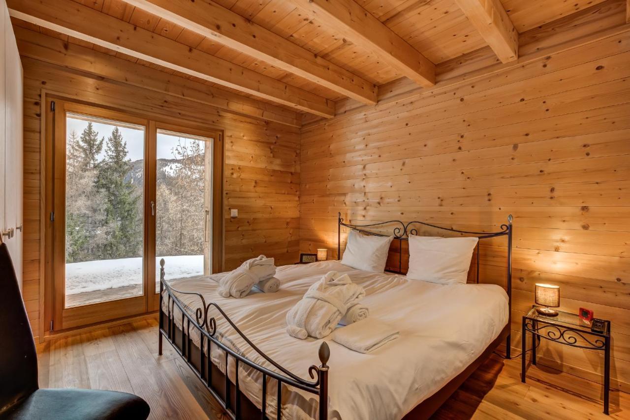 לה צומאז Chalet Flocon De Neige - Jacuzzi - Sauna מראה חיצוני תמונה