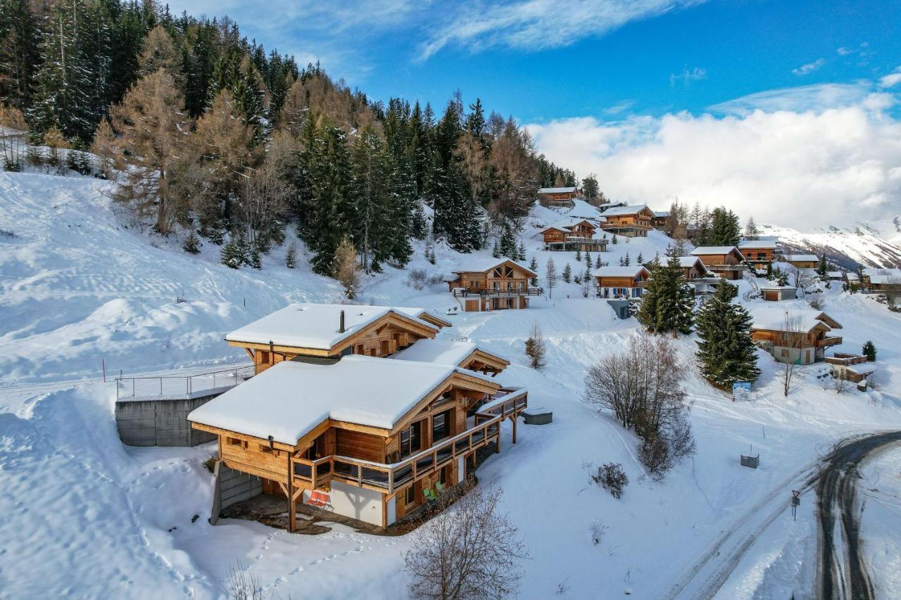 לה צומאז Chalet Flocon De Neige - Jacuzzi - Sauna מראה חיצוני תמונה