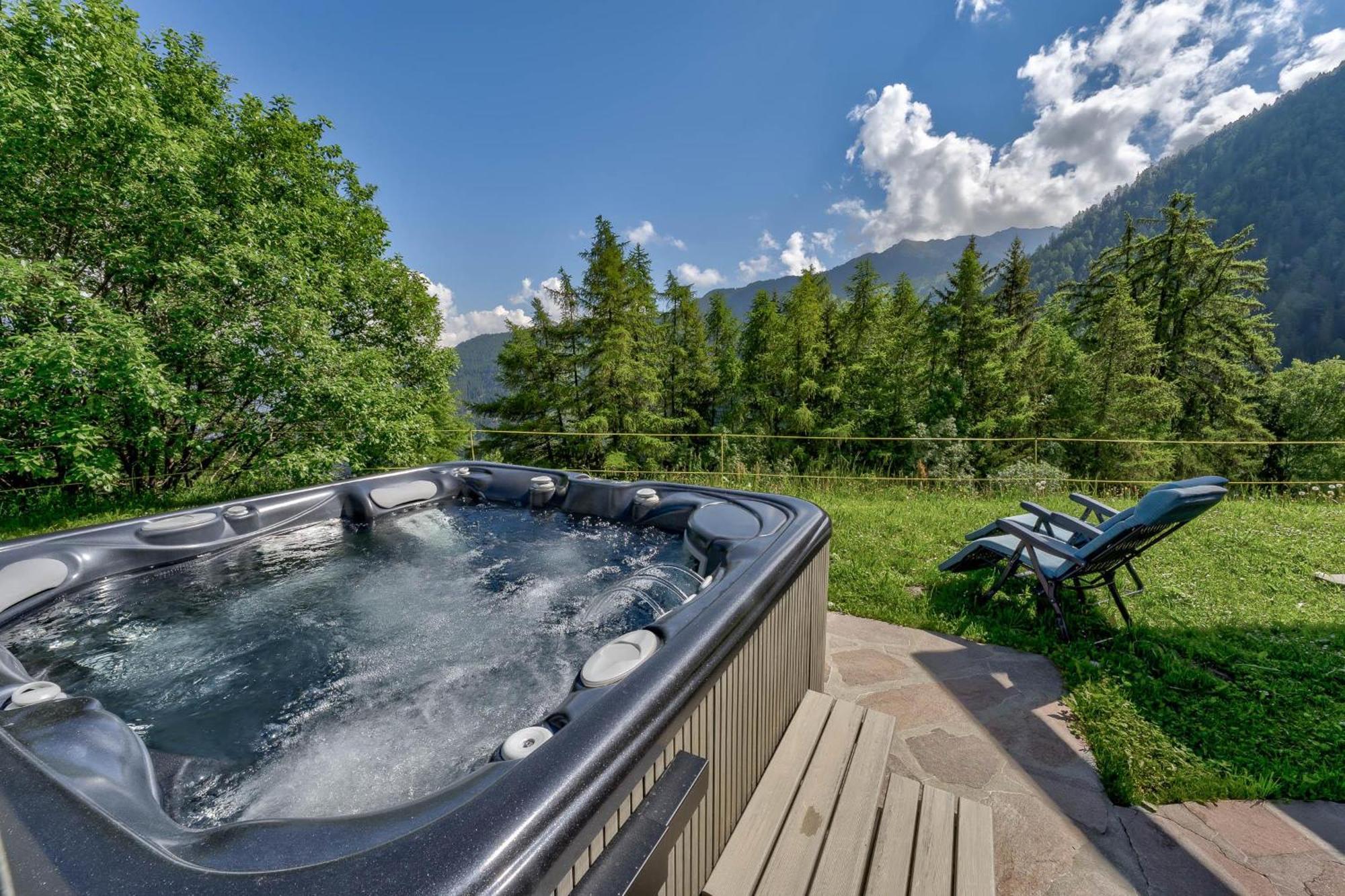 לה צומאז Chalet Flocon De Neige - Jacuzzi - Sauna מראה חיצוני תמונה